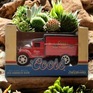 VTG Ertl Collectibles 90s Coors Die Cast Metal 1931 Hawkeye Bank Truck SEALED